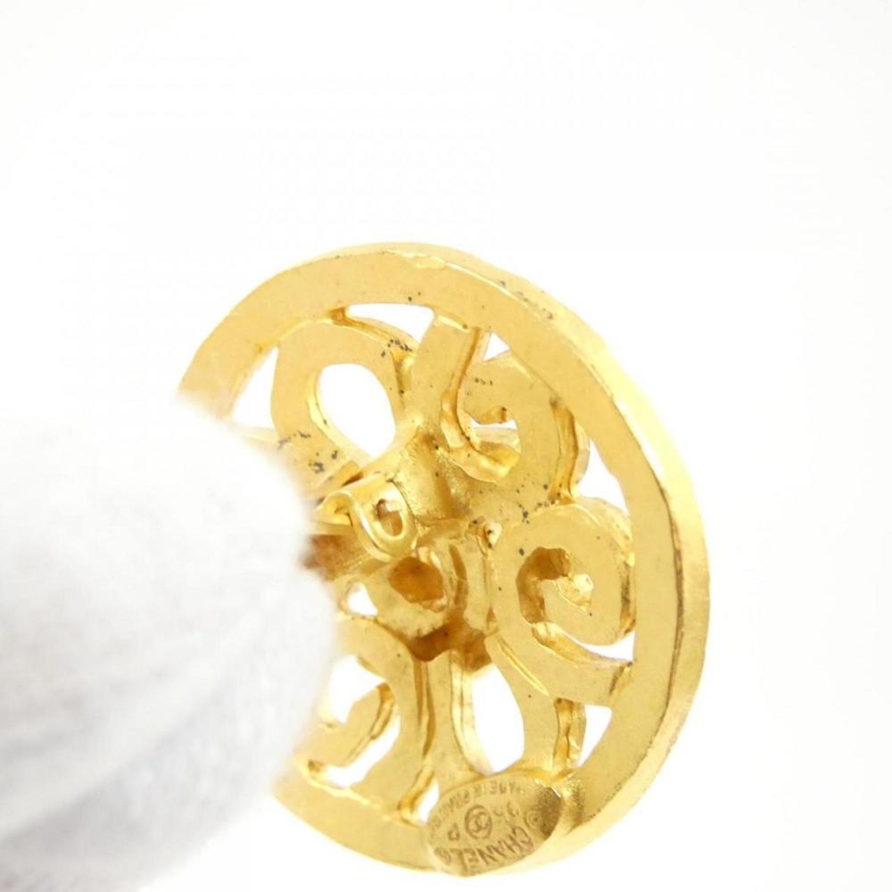 CHANEL Authentic Gold Earrings - Picture 4 of 5